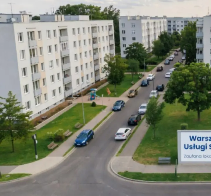 Mapa Warszawy i okolicznych miejscowości obsługiwanych przez Soft Clean Living