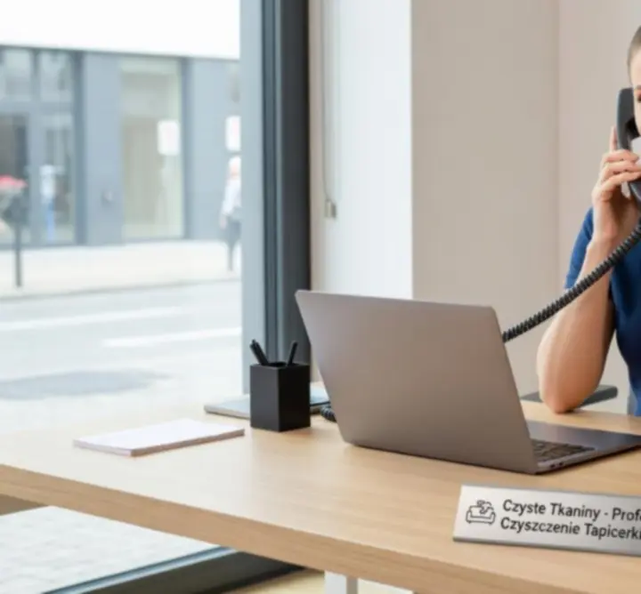 Telefoniczne wsparcie klienta Soft Clean Living podczas rezerwacji