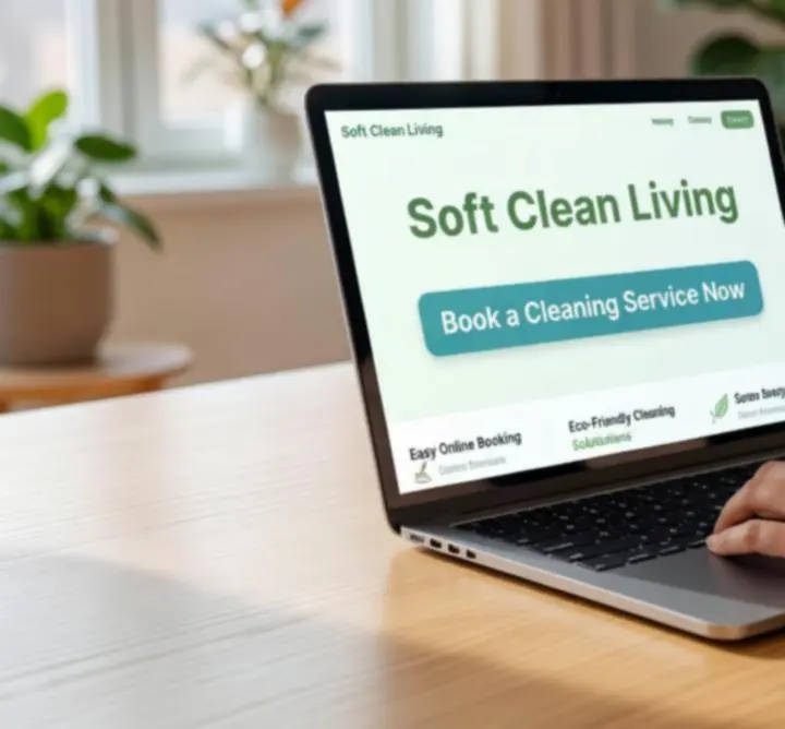 Rezerwacja usługi czyszczenia tapicerki Soft Clean Living online